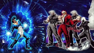 KOF Mugen Elster Iori Vs WF Rugal Team [upl. by Oidacra]