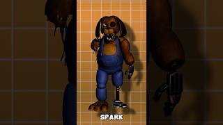 Quem é Sparky the dog em fnaf fnaf dalike shorts fivenights [upl. by Grania278]