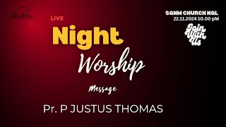 Live Night Prayer  22112024 [upl. by Nolahp752]