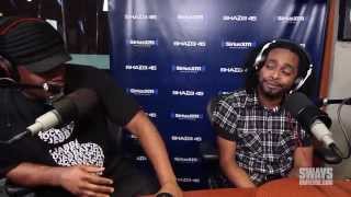 Skeme Kicks a Freestyle Off The Top Live on Sway in the Morning  Sways Universe [upl. by Christal606]