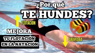 ✅ CÓMO FLOTAR en 2 PASOS sin MATERIAL Ejercicios para solucionar PIERNAS HUNDIDAS [upl. by Burke]