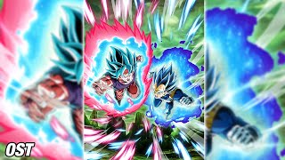 LR SSBKK Goku amp SSBE Vegeta OST  Dragon Ball Z Dokkan Battle [upl. by Kulseth]