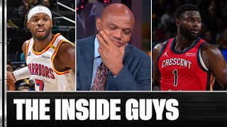 quotThat was embarrassing by the Pelicansquot 👀  Inside the NBA Reacts to Pels vs Warriors  NBA on TNT [upl. by Pitt]