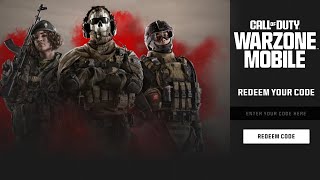 How To Redeem Codes In Call of Duty Warzone Mobile [upl. by Loginov689]