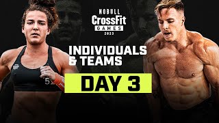 Day 3 Individuals amp Teams — 2023 CrossFit Games [upl. by Nezah]