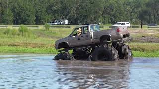 S10 IN THE POND AT WOODPECKERS MUD BOG JULY 2O24 [upl. by Anoerb]