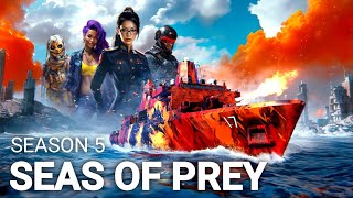 Modern Warships New Event Leaks  SEAS OF PREY Season 5   Upcoming September Event [upl. by Andre]