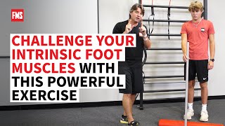 Challenge Your Intrinsic Foot Muscles With This Powerful Exercise [upl. by Xirtaeb]