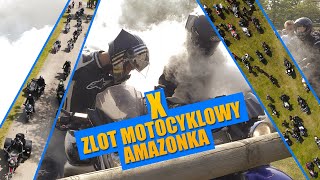 X Zlot Motocyklowy Amazonka 2023 Kolonowskie  Relacja [upl. by Asilat]