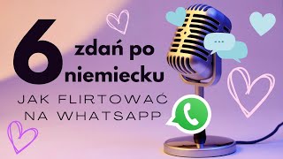 Flirt po niemiecku 6 zdań na Whatsap [upl. by Alberik]