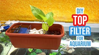 Transform Your Fish Tank DIY Aquarium Top Filter that Thrives [upl. by Norha]