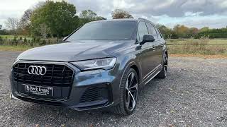 AUDI Q7 30 TFSI V6 55 Black Edition QUATTRO 5dr  WALK AROUND VIDEO EXTERIOR  INTERIOR [upl. by Ferro]