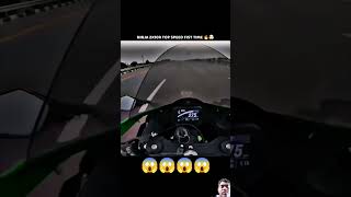 Top speed😱😱 zx10r zx10rvsninja1000 ninja kawasakininjasubscribe [upl. by Isej]