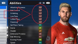 PES 2017 CHEAT PLAYER STATS WORK 100 ML amp BL UPDATE [upl. by Monahan]