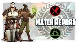 Guild Ball Match Report Butchers vs Alchemists [upl. by Asillem]