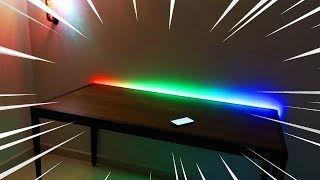 COMO INSTALAR UMA FITA LED 6803 NA MESA  SETUP 20 [upl. by Donald]