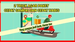 CARA KURIR ANTAR PAKET AGAR CEPAT SAMPAI DAN CEPAT HABIS kurir paket [upl. by Lemyt842]