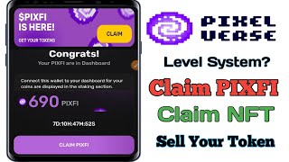 Pixelverse PIXFI Claim  Pixelverse NFT Claim How To Claim Pixfi and NFT Sell Your Pixfi Token [upl. by Lexis]