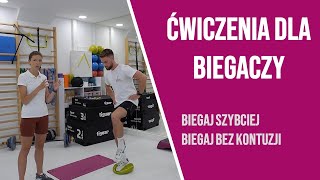 Ćwiczenia dla biegaczy  biegaj szybciej i bez kontuzji Przygotuj się do Poland Business RUN [upl. by Ttevi960]