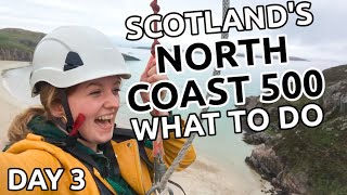 DAY 3  North Coast 500  Ullapool to Durness  Scotland NC500 Road Trip Vlog [upl. by Liva]