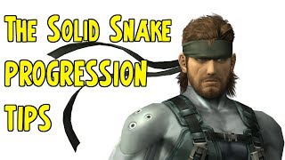 Solid Snake Strength Progressions [upl. by Anirbes114]