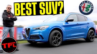 Is the 2024 Alfa Romeo Stelvio Quadrifoglio the BEST Performance SUV You Can Buy [upl. by Hsaka]