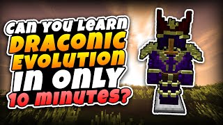 Basic Tutorial on Draconic Evolution 1122 IN 10 MINUTES [upl. by Nilla28]