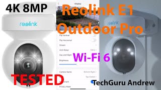 Reolink E1 Outdoor Pro WiFi 6 [upl. by Gombach]