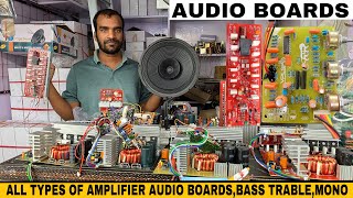 Cheapest All Types Audio Boards Mono  stereo Bass Trable Boards 😍 [upl. by Akitnahs835]