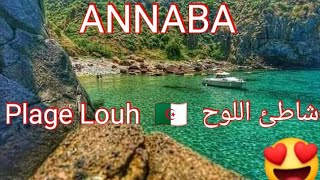 Annaba plage Louh شاطئ اللوح سرايدي عنابة [upl. by Marlena]