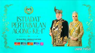 Istiadat Pertabalan Agong Ke17  Astro Channel Promo [upl. by Ariaj]