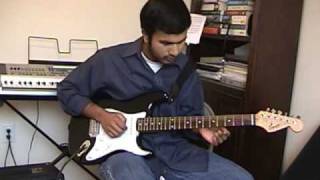 Pudhu Vellai Mazhai Guitar SoloShebin K George [upl. by Nanerb715]