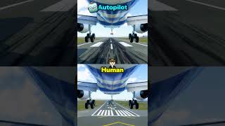 Autopilot VS Human Landing an Airplane Boeing 757 Edition [upl. by Tronna]