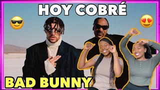 BAD BUNNY  HOY COBRÉ Video Oficial REACTION [upl. by Eralc]