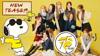 「PEANUTS Fun Times With NiziU」75 Years Anniversary Song  Content TEASER Soon 🔜  Fan Made Edit [upl. by Ieluuk]