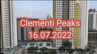 Clementi Peaks HDB BTO Progress 16072022 [upl. by Ahilam]