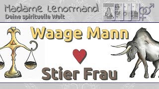 Waage Mann amp Stier Frau Liebe und Partnerschaft [upl. by Haggar728]