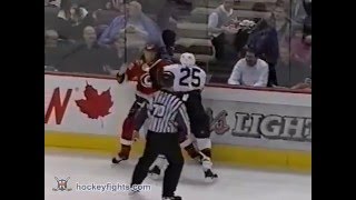 Jesse Boulerice vs Chris Neil Dec 7 2002 [upl. by Neyr]