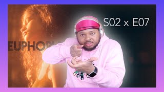 LEXI IS A BOSS EVERYBODY CATCHIN STRAYS Euphoria Season 02 x Episode 07  REACTION [upl. by Annaul247]