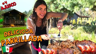 PARRILLADA DE CARNE en el AJUSCO  MÉXICO  4K [upl. by Esir]