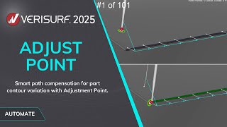 Verisurf 2025  Adjust Point [upl. by Annoyt942]