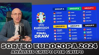 ESPAÑA ANTE CROACIA ITALIA Y ALBANIA ANÁLISIS GRUPO POR GRUPO SORTEO EUROCOPA ALEMANIA 2024 [upl. by Atinas]