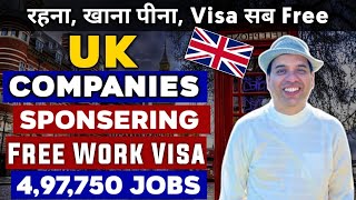 List of UK Companies sponsoring working Visa [upl. by Saenihp]