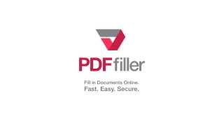 Fill Documents From Any Device Anywhere With PDFfiller [upl. by Rufina753]