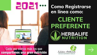 Como Dar de alta un cliente preferente HERBALIFE by German Castillo [upl. by Assenev]