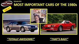 Top 5 Most Important Cars of the 1980s [upl. by Donovan]