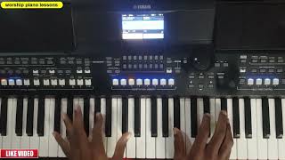 Dr Ipyana  Asante Yesu Ft Takie Ndou  piano tutorial  F Key worshipsam [upl. by Eiltan334]