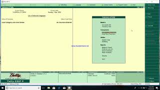 cost category and cost centre in tally erp9 part 01 [upl. by Curtice]