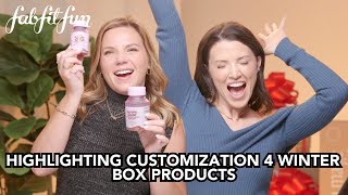 Closeup on Customization 4  FabFitFun 2024 Winter Box [upl. by Hammer691]