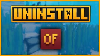 🟨 HOW TO UNINSTALL Minecraft OPTIFINE  EASY and FAST [upl. by Ailil]